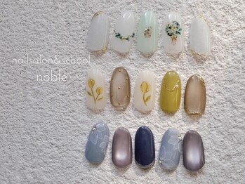 ネイルサロンアンドスクール ノーブル(noble)/チップサンプル