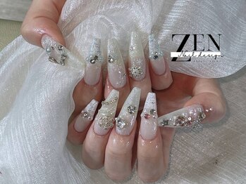 ゼン ネイル デザイン 池袋(ZEN NAIL DESIGN)/* 長 さだしやり放題×つけ放題