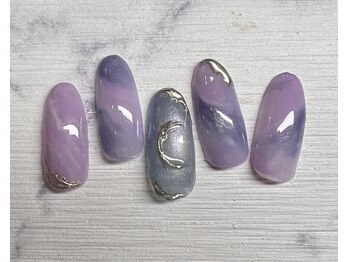 ネイルサロン インプレス(Impress)/三日月ネイル