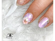 ネイルエイト 新百合ヶ丘(nail8)/マグネット春お花