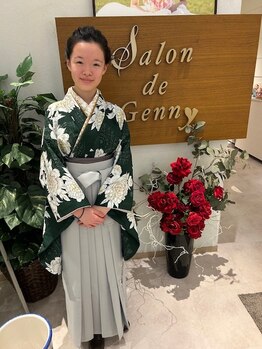 イシス ジェニー マルヤマクラス店(ISIS Genny)/小学校卒業おめでとうMちゃん♪