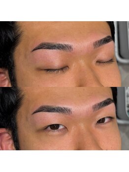 トリリオンヘアー バイ ノーリミット 西梅田/メンズ眉毛