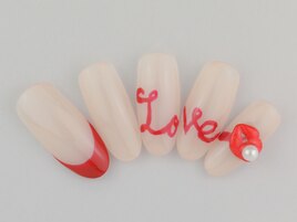 LOVEリップネイル