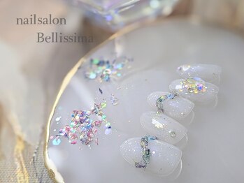 ベリッシマ 北仙台(Bellissima)/ドライフラワーネイル♪