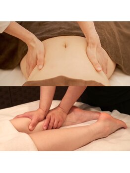 レイスアンドリムーヴ スリーエイト(Raise&Remove×38)の写真/冷房で体がダルい。ふくらはぎがパンパン。むくみやすいこの時期にオススメ◎《腸もみ+フットマッサージ》