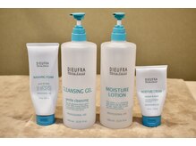 サロンマティス(SALON MATHIS)/お肌に優しい専用化粧品使用