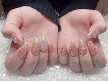 レアネイル 新宿(le'a nail)/ミラーデザイン