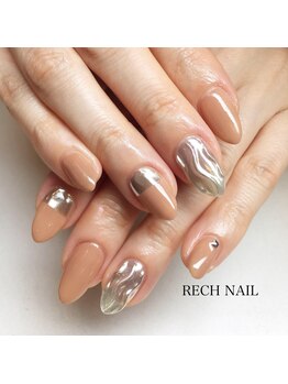 レッシュネイル サロンアンドスクール(RECH NAIL salon&school)/うねうねミラー