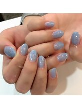 グラマラス アンジェアイ 荻窪店(glamourous ange eye)/梅雨ネイル