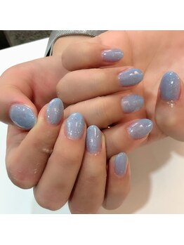 グラマラス アンジェアイ 荻窪店(glamourous ange eye)/梅雨ネイル