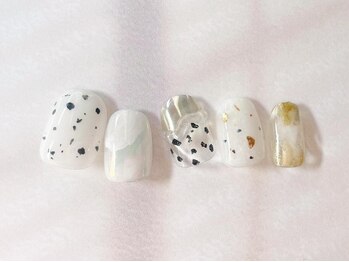 アイネイルズ 梅田店(I nails)/韓国ニュアンスミラー¥9200