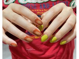 ～POPなチークネイル～