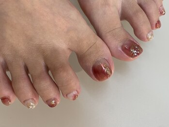 リノ(lino)/ニュアンスフットネイル 8/9