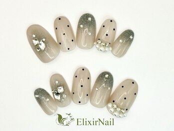 エリクサーネイル 五反田(Elixir Nail)/定額b カジュアル/クーポン使用