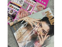 アンド アール(and.R)の雰囲気（雑誌にも多数掲載いただいてます！(NAIL UP・NAILVENUS  など)）