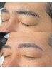  【二回目五週間以内の方限定】眉パーマ付き眉WAX脱毛　￥4000