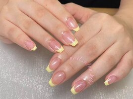 クリア黄色フレンチ