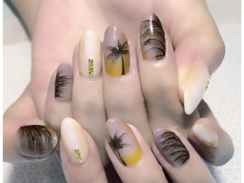 キャディーネイルズ(Caddy' Nails)/大人のサマーネイル