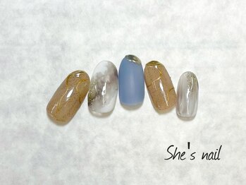 シーズネイル(She's nail)/新規お客様 オフ込み 7500円