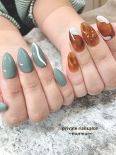 プライベート ネイルサロン マーマ(murmur)/べっこうネイル