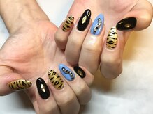 ラウト デコレーションアンドネイルサロン(Lauto Decoration&Nail Salon)/トラ柄ネイル
