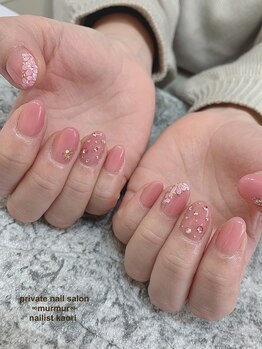 プライベート ネイルサロン マーマ(murmur)/桜ネイル