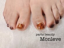 パーツビューティ モンレーブ(partsbeauty Monleve)/フットネイル　アート2本