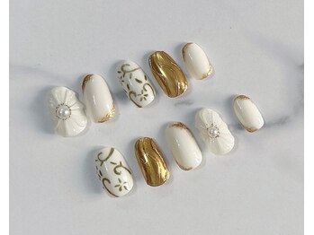 ジェー エス シー ネイル(J.S.C.nail)/持込デザイン/和装デザイン