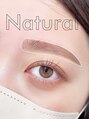 マイン 梅田店(mine) 【当店人気No.3】ナチュラル眉。自眉を活かした自然な仕上がり。