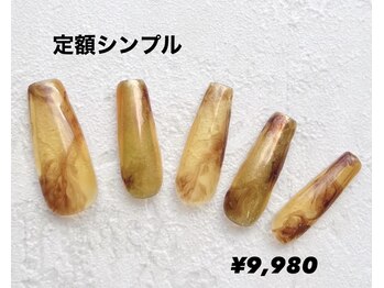 マルチューネイル 池袋(MARUCHU NAIL)/定額シンプルアート