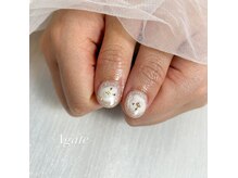 アゲート(Agate)/クリスマスネイル