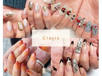 Clarisの写真/シンプル～痛ネイルまで叶うサロン！絶妙なニュアンスから華やかアートまで＊あなたの「好き」を指先に♪