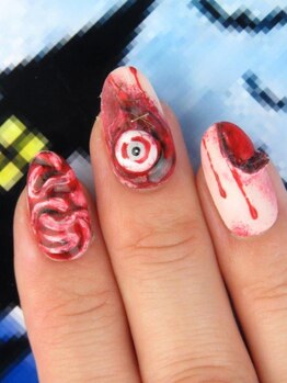 カラーズ 浜松店(colors)/リアル3Dゾンビネイル(*^^*)