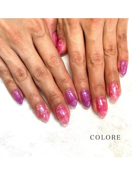 クロレ(COLORE)/トロピカルネイル♪