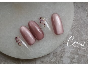 コーネル(CONAIL)/《90分B》ドライフラワーネイル