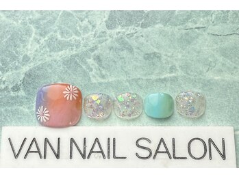 ヴァンネイル 海老名店(Van Nail)/フット定額デザイン