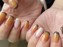 アース コアフュールボーテ 熊谷店(EARTH coiffure beaute)/バイカラーフレンチ