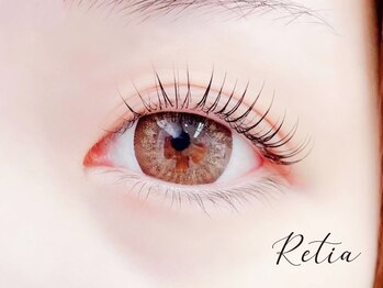 レティア 博多駅前店(Retia)の写真/《メーテルラッシュリフト・マツエク専門店Retia》【感動の仕上がり】クールビューティーな目元に☆