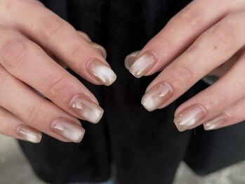 サクノネイル(SAKUNONAIL)/ピンクベージュマグネット