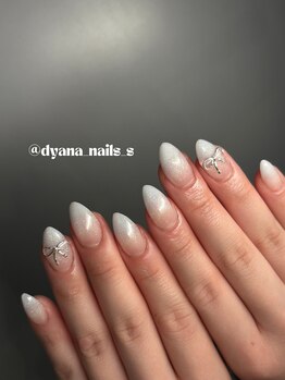 エクアネイルズ(Akuwa nails)/ショートスカルプ◆ラメグラ
