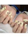 イエロー×フラワー