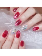 たゆ ネイル(たゆnail)/キラキラ埋め尽くしネイル