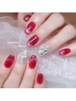 たゆ ネイル(たゆnail)/キラキラ埋め尽くしネイル