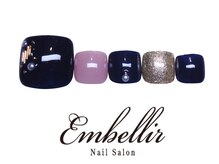 アンベリール 横浜店(Embellir)/（395）クール系フットネイル