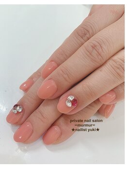 プライベート ネイルサロン マーマ(murmur)/ワンポイントビジュー