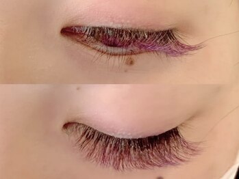 エストアール 博多口店(est-r.)/#カラーエクステ▽パープル