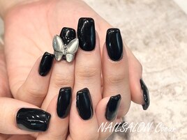 バタフライネイル￥7700