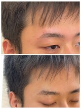 ケリー(KELLY)/メンズ眉毛/眉WAX/やさしい印象