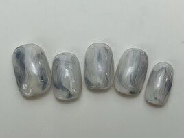 メンズもやもやグレー夏¥5550