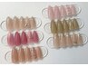 迷ったらコチラ☆選べる定額ネイル シンプルコース ¥5000